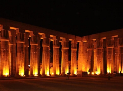 Sound &amp; Light Show at Karnak Tempe