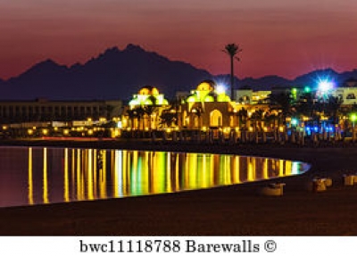 Hurghada &agrave; noite